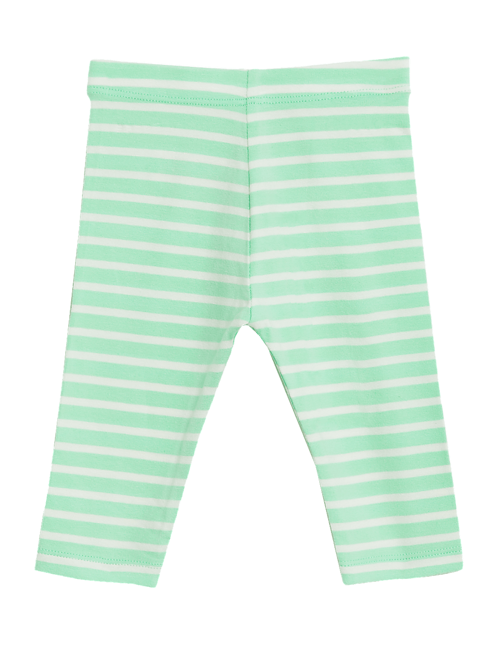 Cotton Rich Striped Leggings