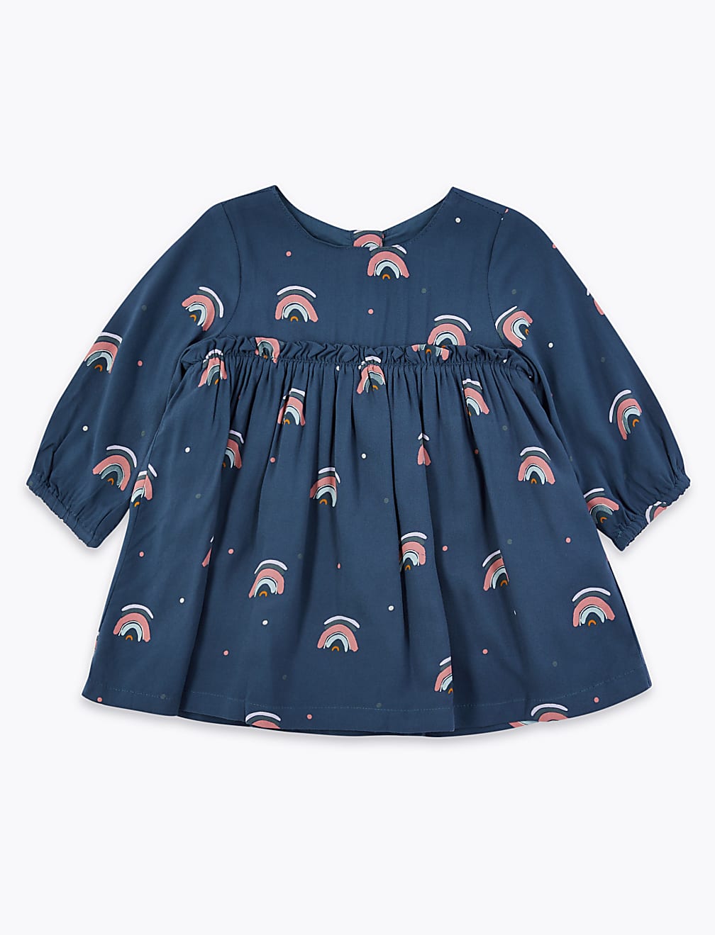 Rainbow Print Dress (0-3 Yrs)