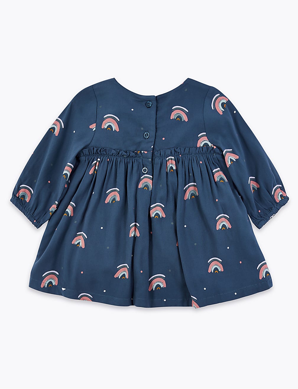 Rainbow Print Dress (0-3 Yrs)