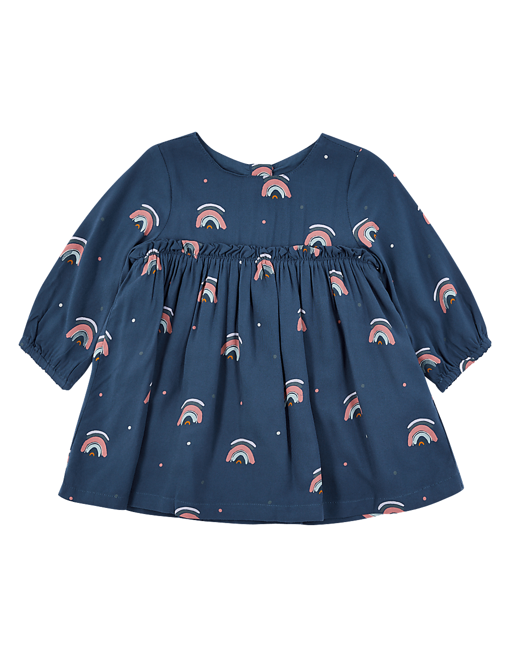 Rainbow Print Dress (0-3 Yrs)