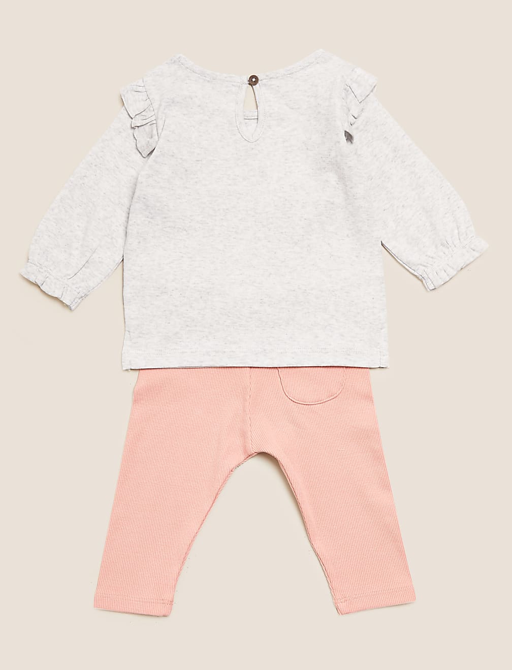 2pc Cotton Rich Bunny Outfit (0-3 Yrs)