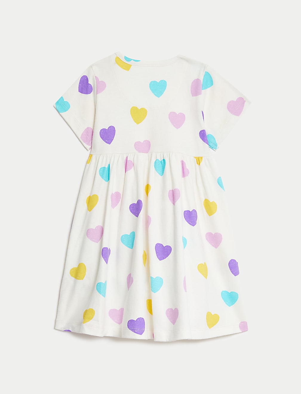 Pure Cotton Heart Print Dress
