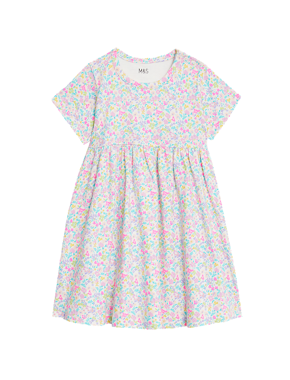 Pure Cotton Ditsy Floral Dress