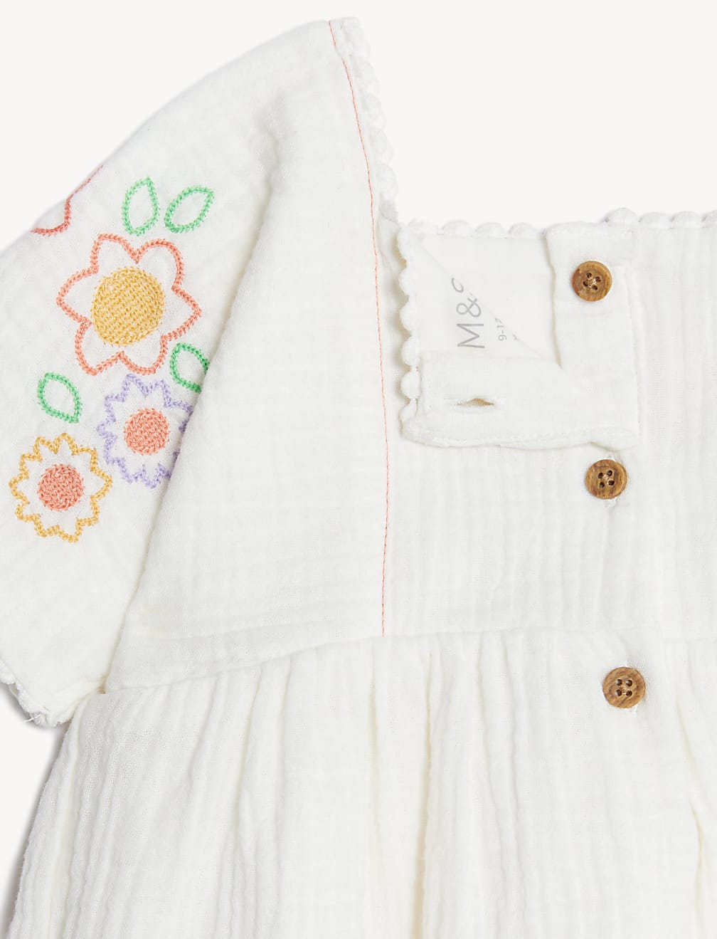 2pc Pure Cotton Floral Outfit