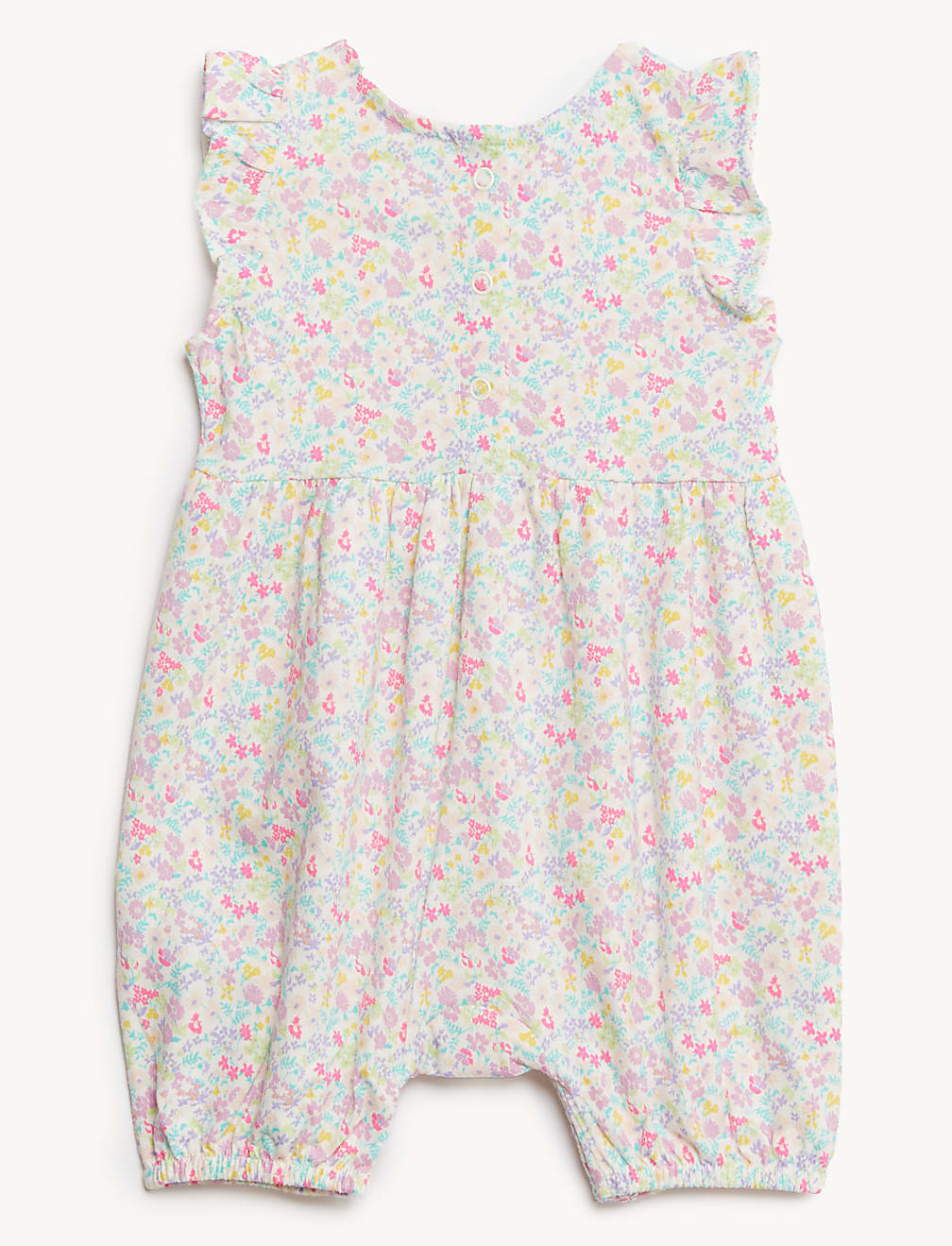 Pure Cotton Floral Romper