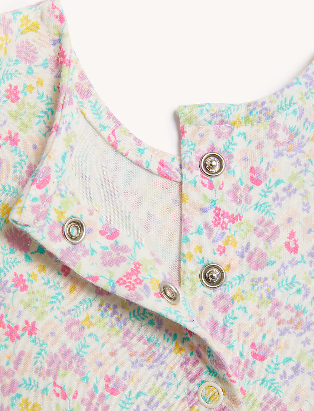 Pure Cotton Floral Romper