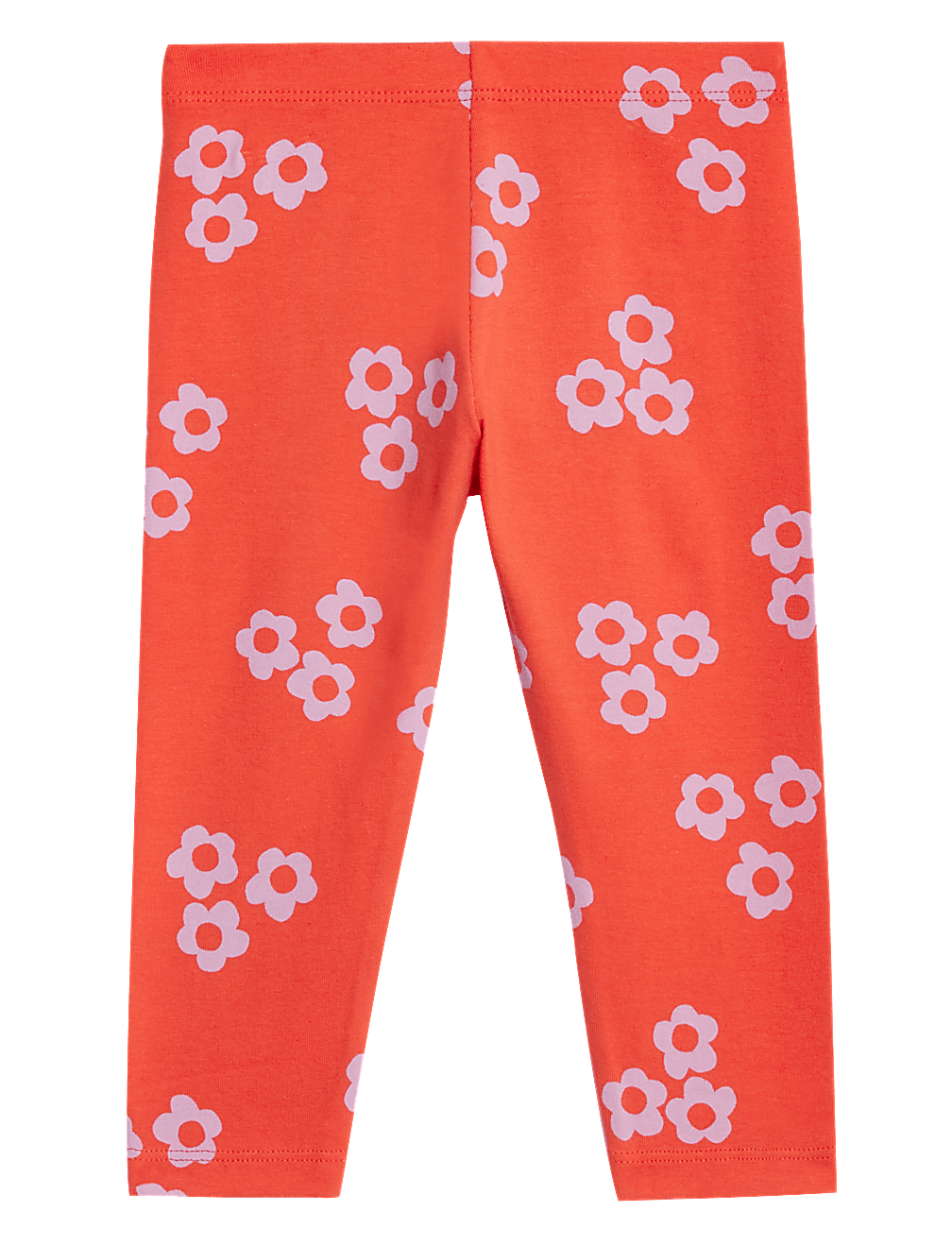 Cotton Rich Floral Print Leggings