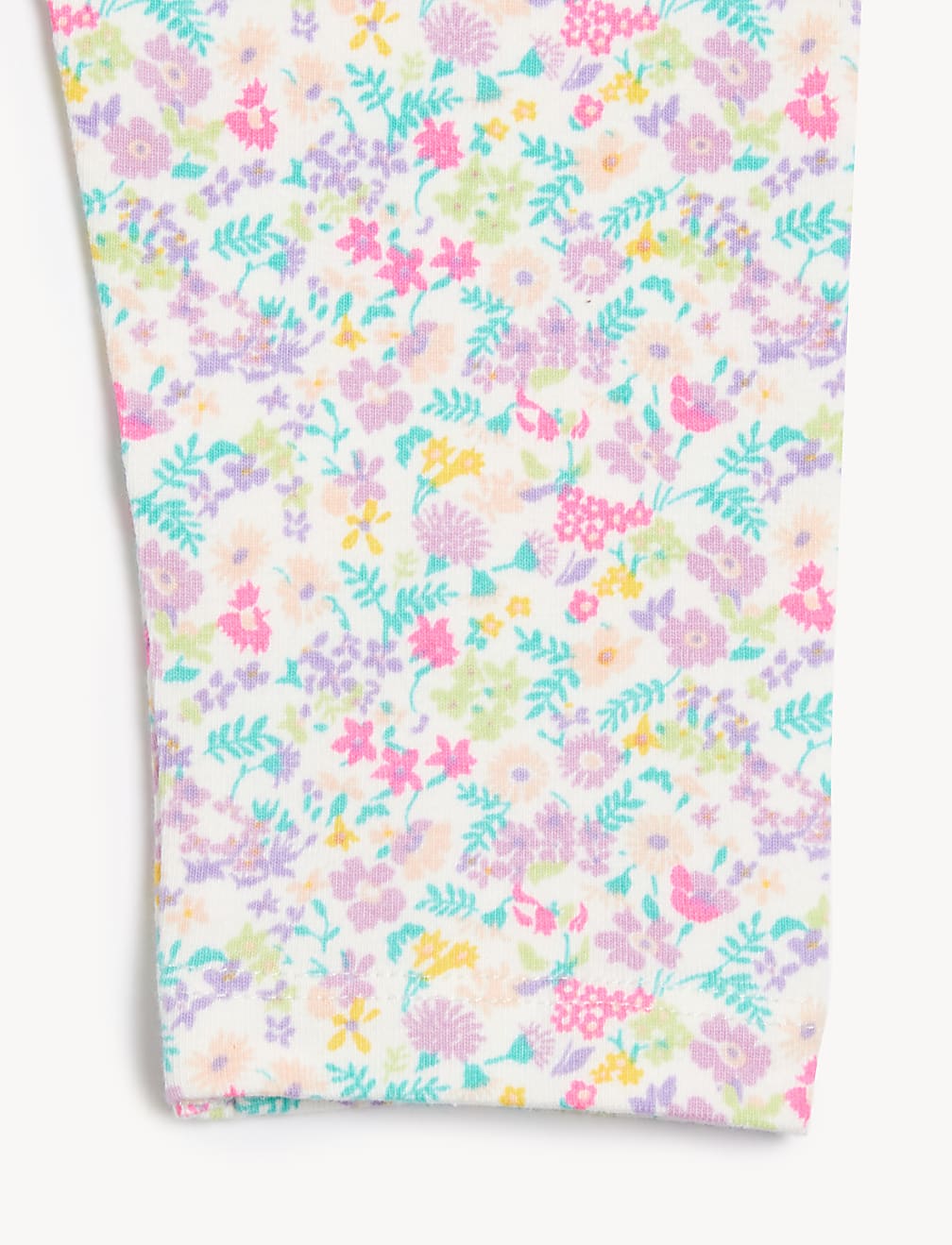 Cotton Rich Floral Leggings