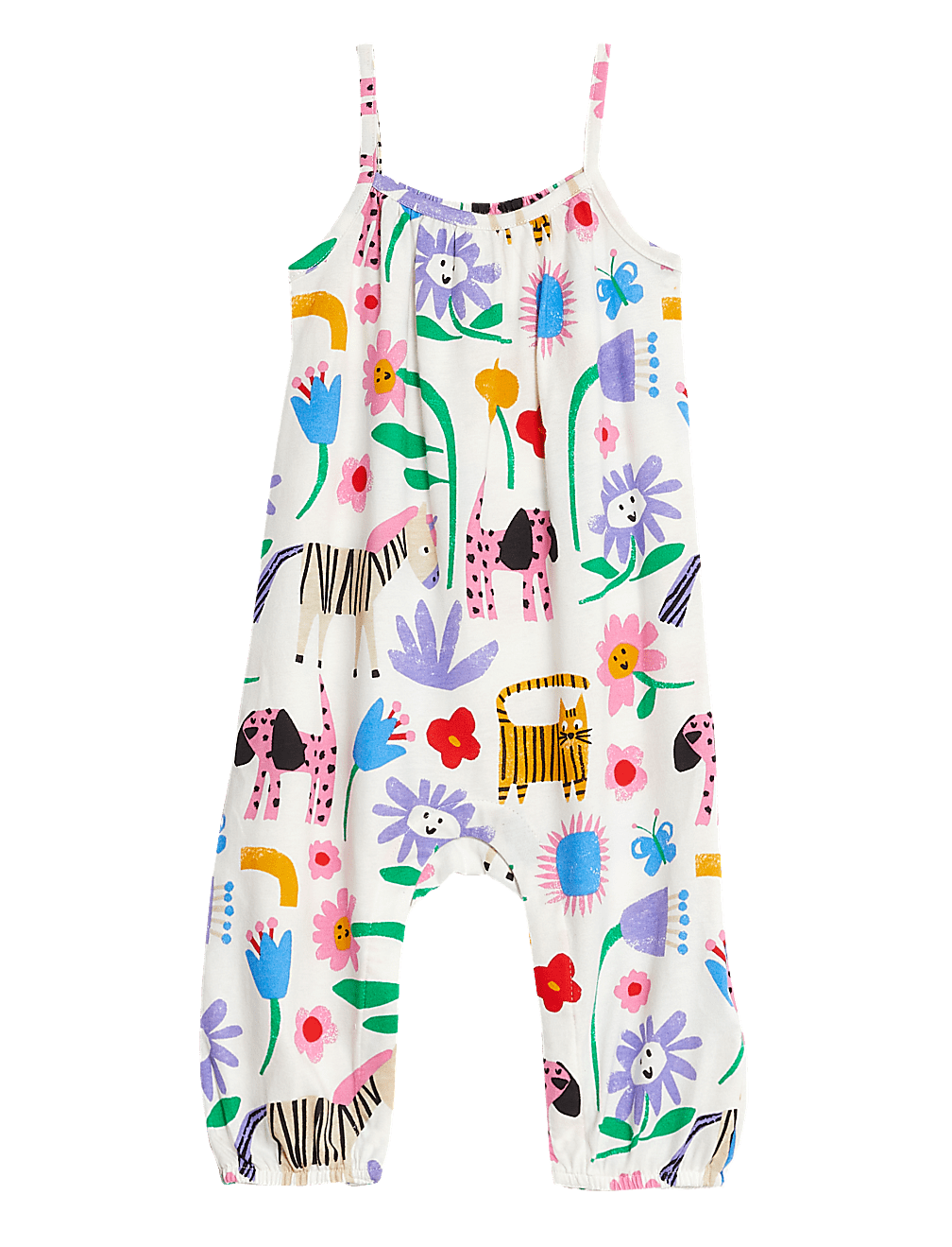 Pure Cotton Animal Romper (0-3 Yrs)