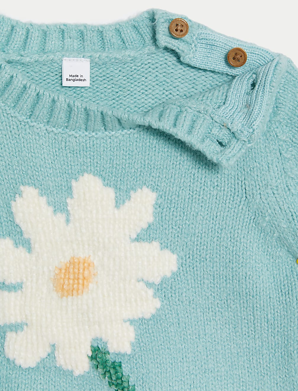 Cotton Rich Floral Jumper (0-3 Yrs)
