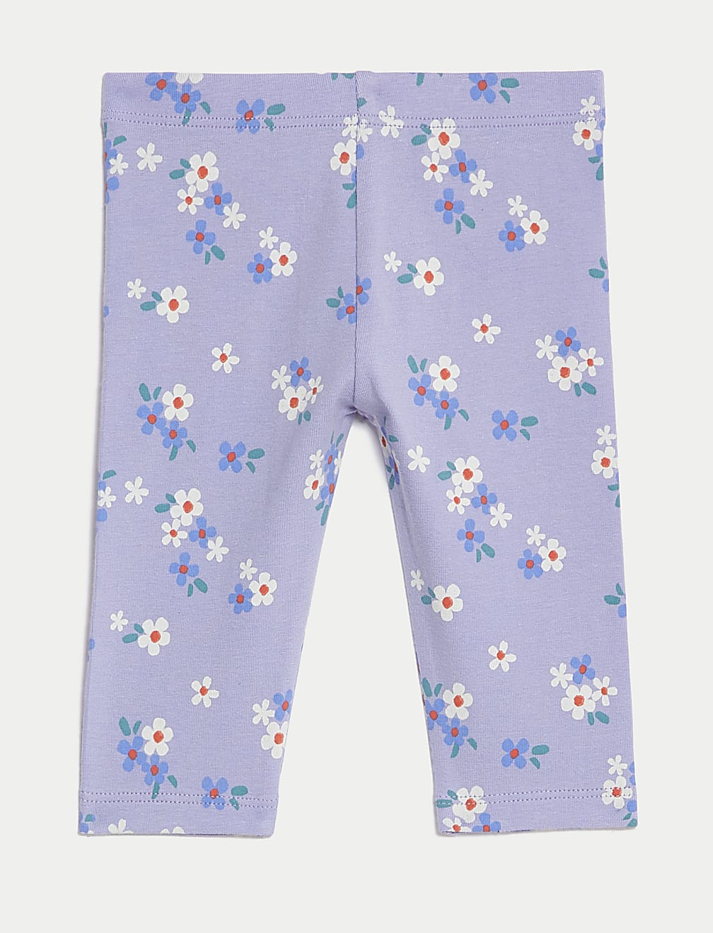 Cotton Rich Floral Leggings (0-3 Yrs)