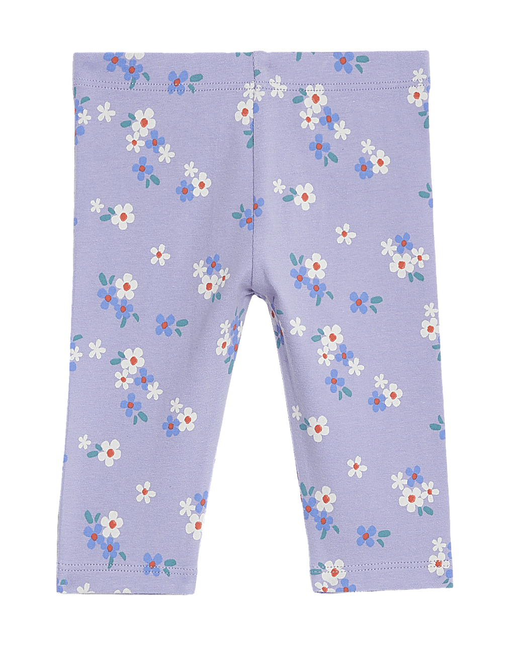 Cotton Rich Floral Leggings (0-3 Yrs)