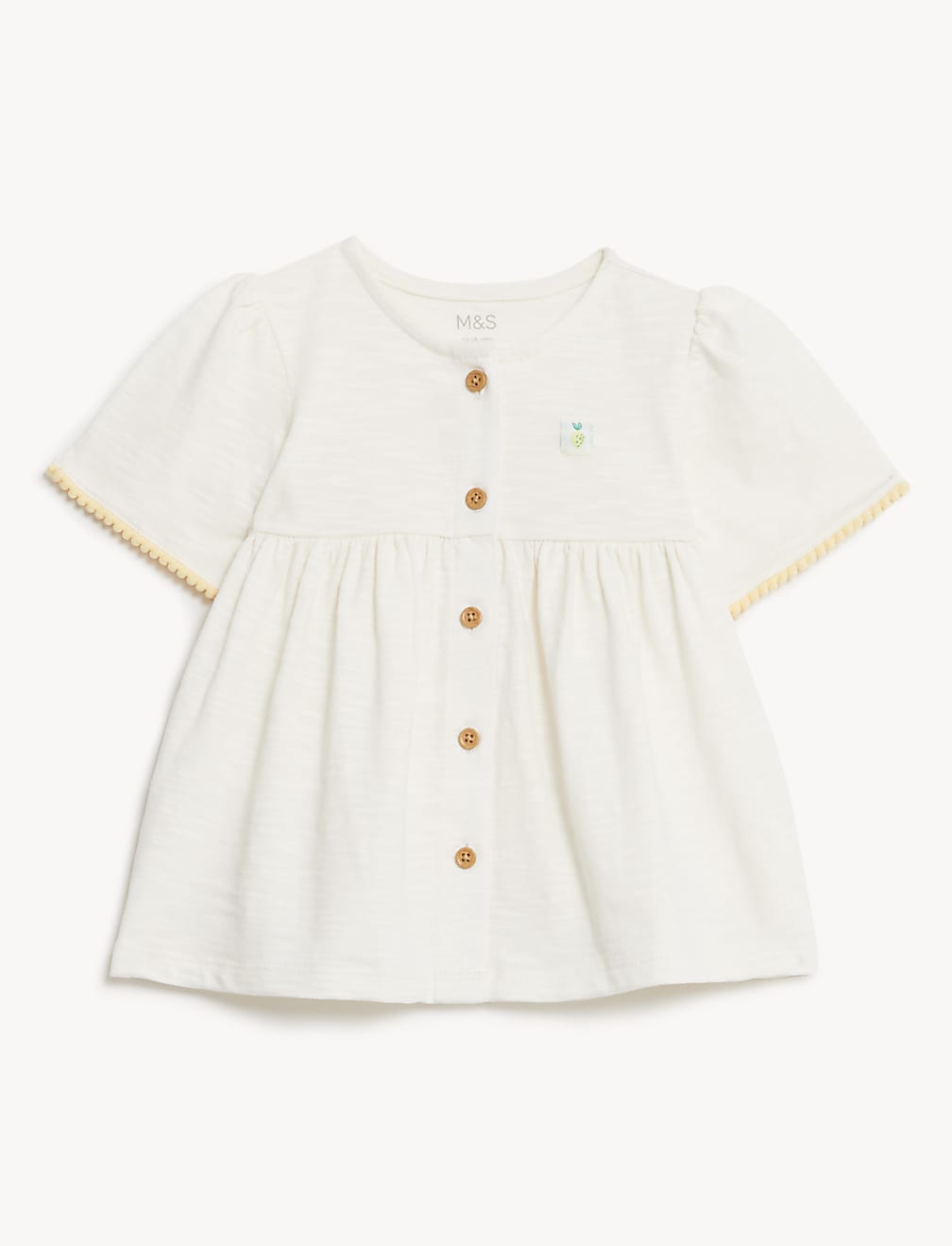 2pc Cotton Rich Lemon Outfit