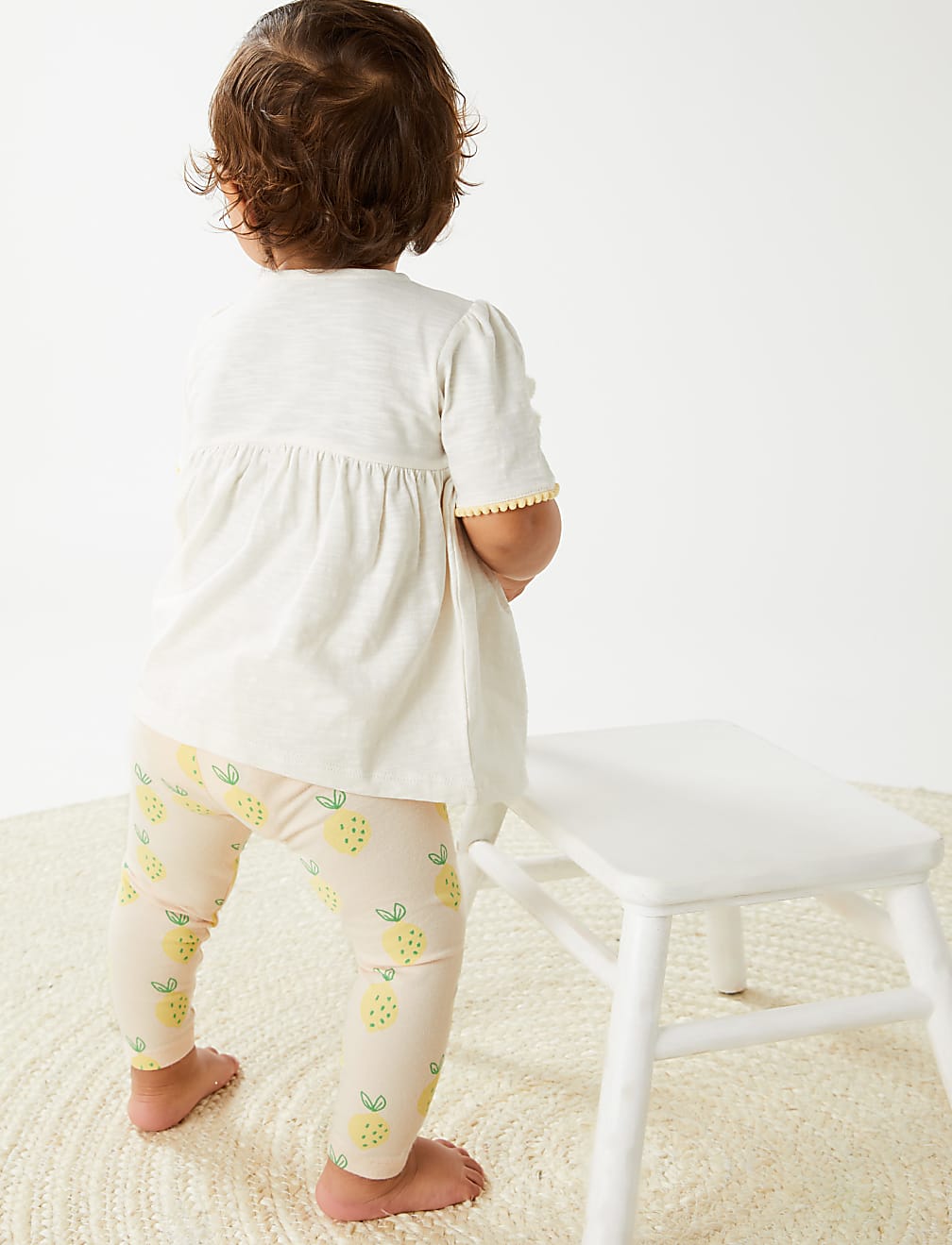 2pc Cotton Rich Lemon Outfit