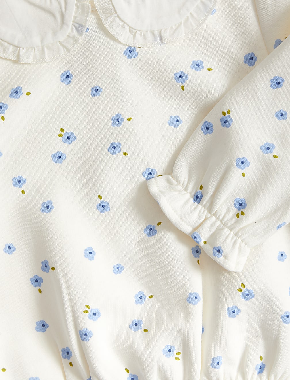 Cotton Rich Floral Sweatshirt (0-3 Yrs)