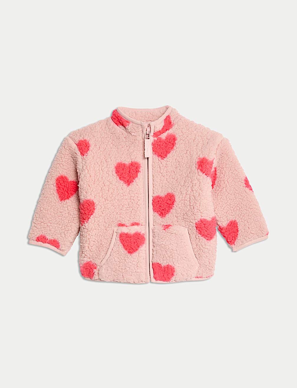 Borg Heart Jacket (0-3 Yrs)