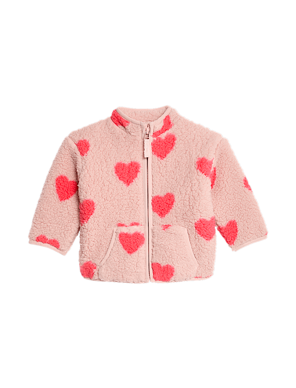 Borg Heart Jacket (0-3 Yrs)