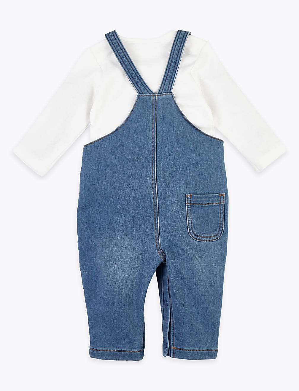 2pc Dungaree Outfit (0-3 Yrs)