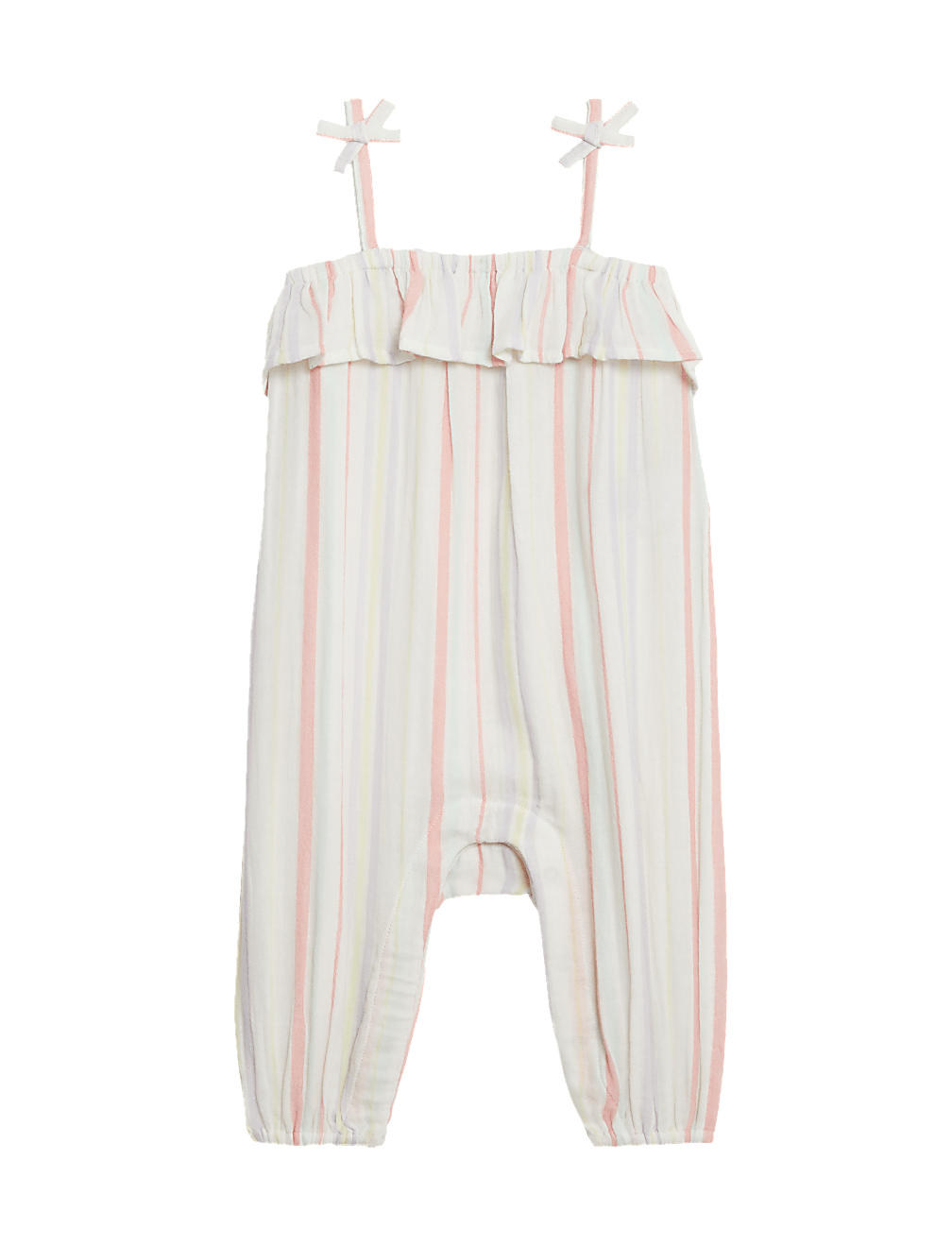 Pure Cotton Striped Romper (0-3 Yrs)