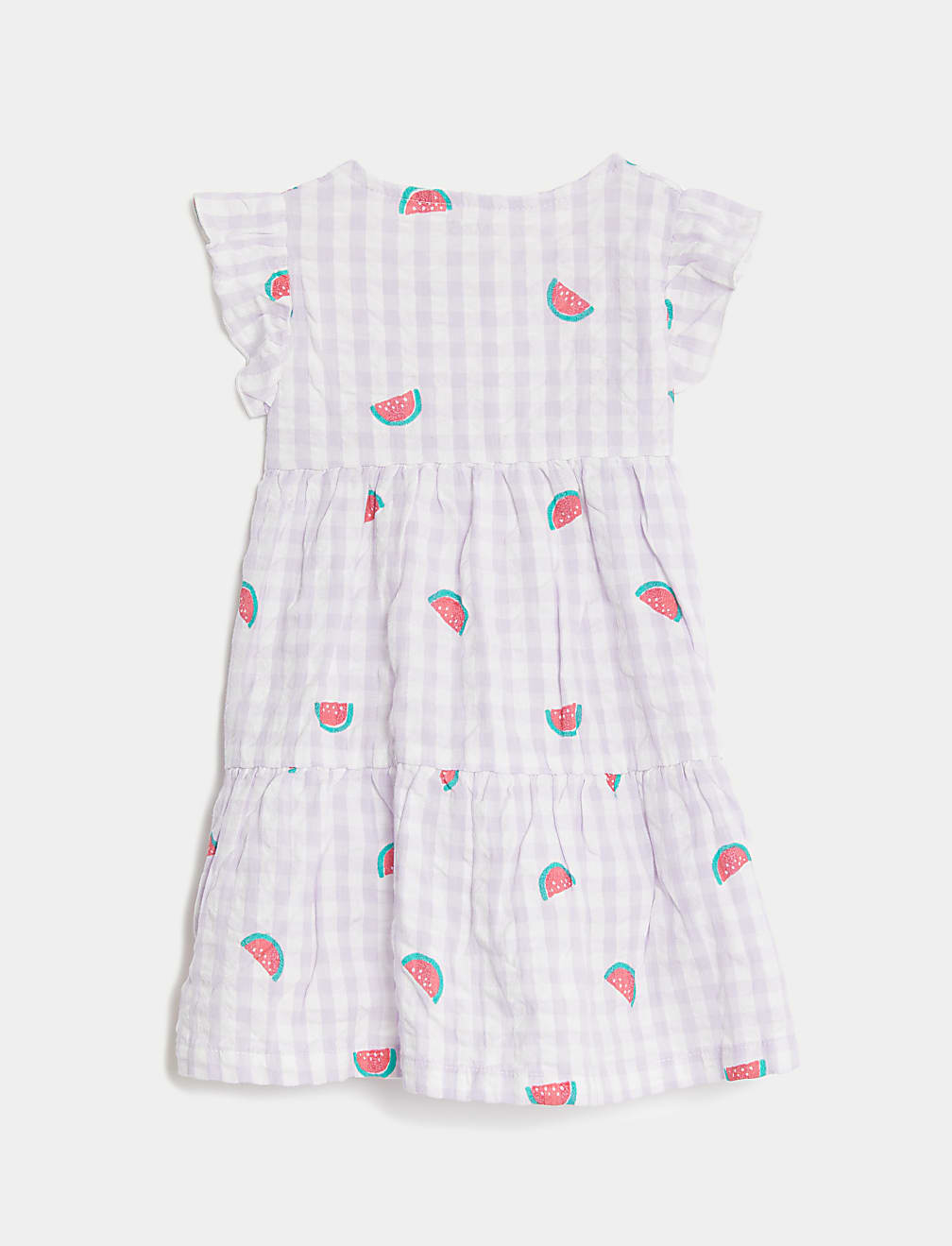 Pure Cotton Watermelon Dress (0-3 Yrs)