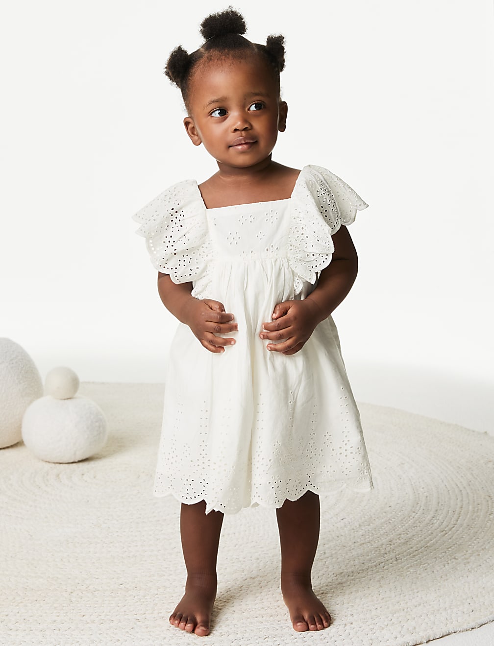 2pc Pure Cotton Dress Outfit (0-3 Yrs)