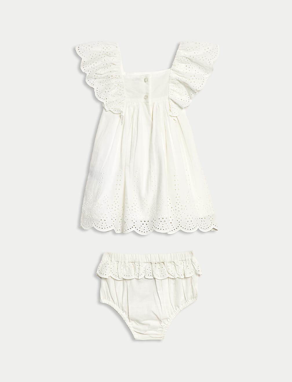 2pc Pure Cotton Dress Outfit (0-3 Yrs)