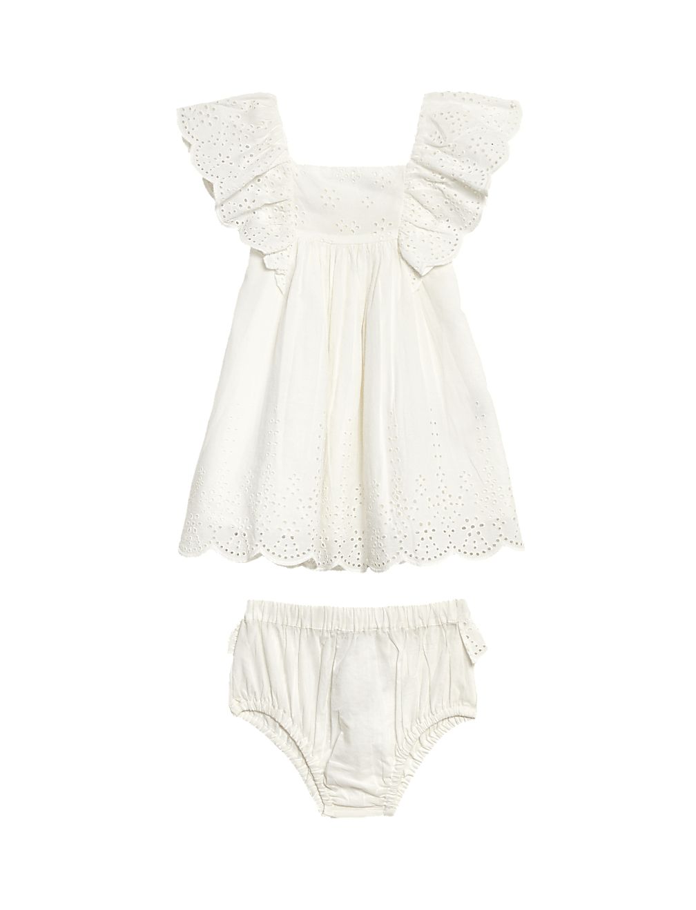 2pc Pure Cotton Dress Outfit (0-3 Yrs)