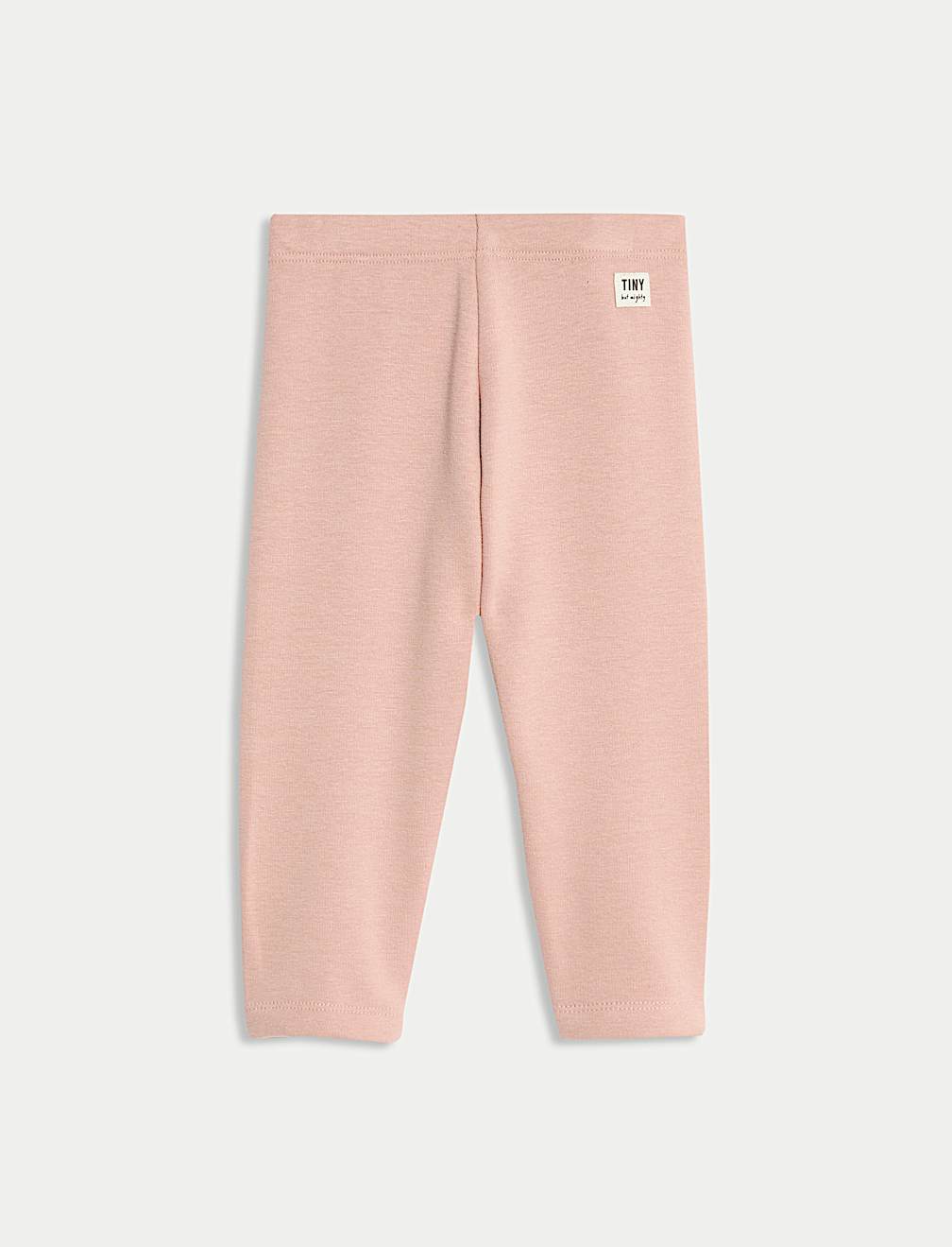 Cotton Blend Fleece Lined Leggings (0-3 Yrs)