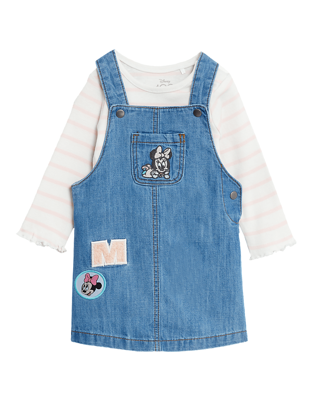 2pc Pure Cotton Minnie Mouse™ Outfit