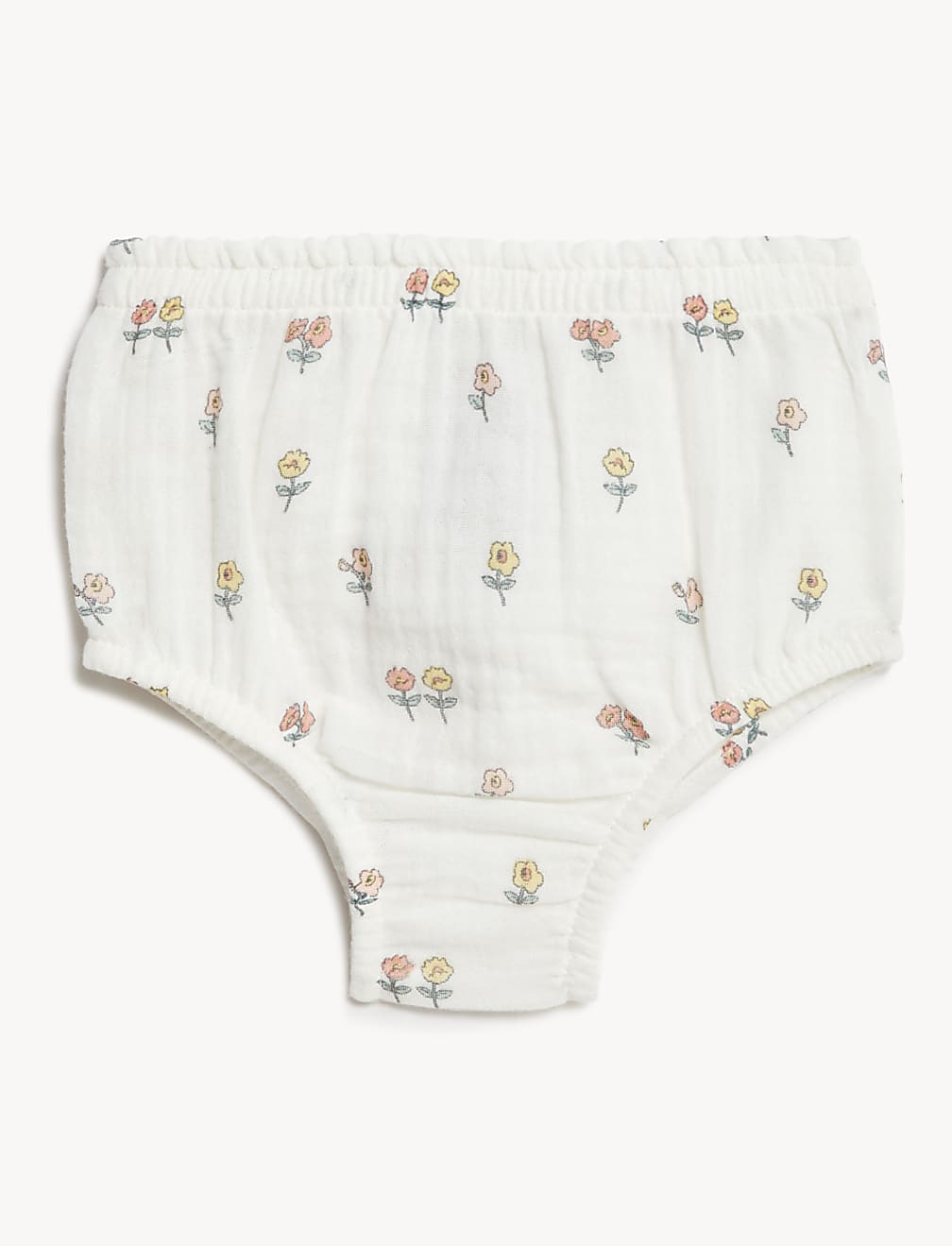 2pc Pure Cotton Floral Outfit (0-3 Yrs)