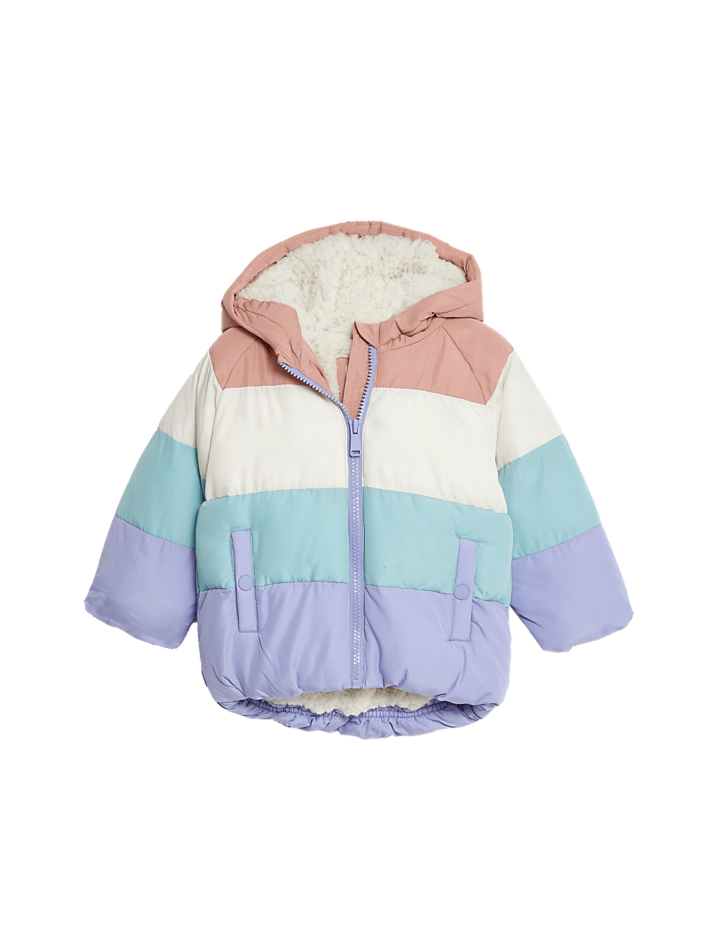 Stormwear™ Borg Lined Padded Jacket (0-3 Yrs)