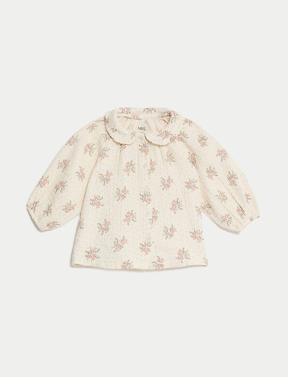 2pc Cotton Rich Floral Outfit (0-3 Yrs)