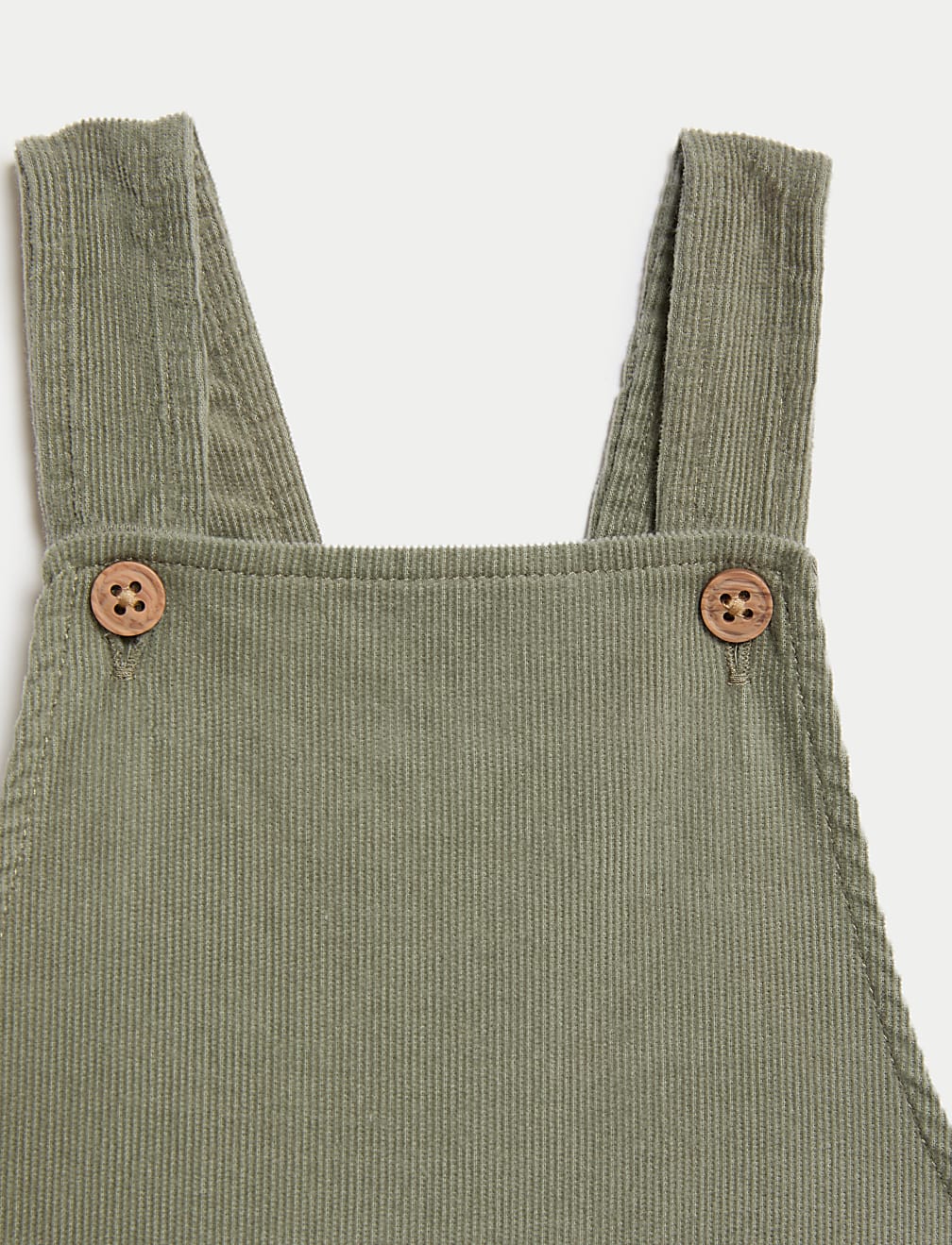 2pc Pure Cotton Cord Dungaree Outfit (0-3 Yrs)