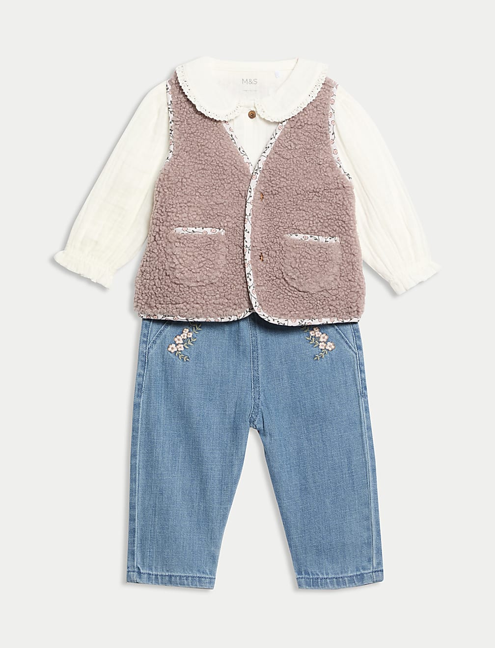 3pc Top & Bottom Outfit (0-3 Yrs)
