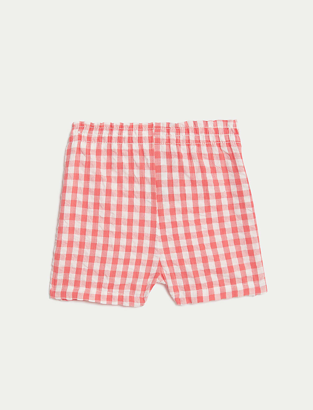 Pure Cotton Gingham Outfit (0-3 Yrs)