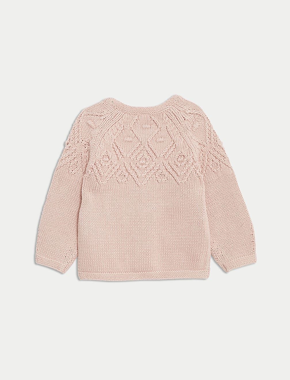 Pure Cotton Patterned Cardigan (0-3 Yrs)