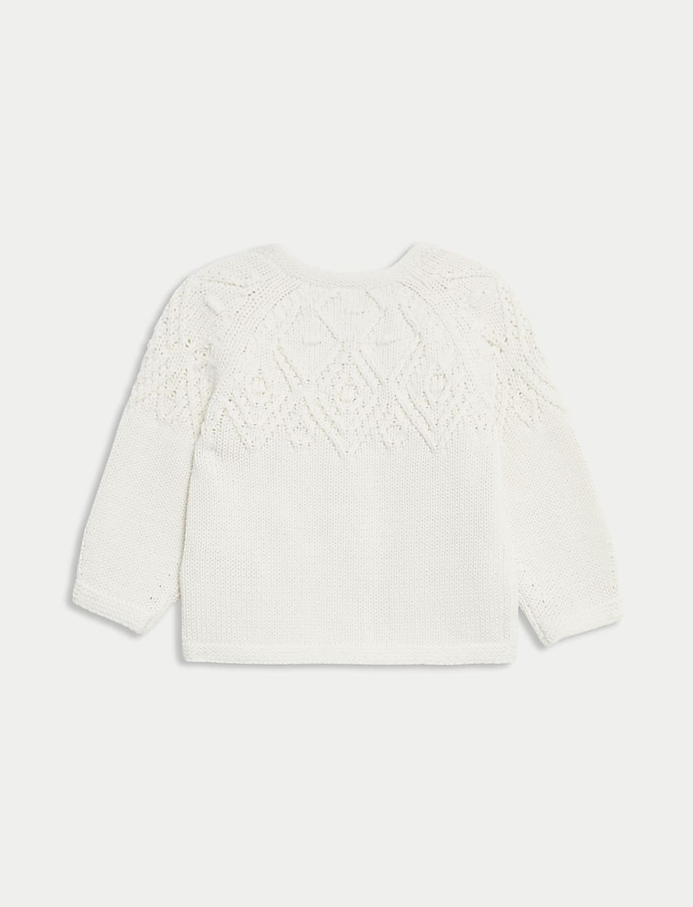 Pure Cotton Patterned Cardigan (0-3 Yrs)