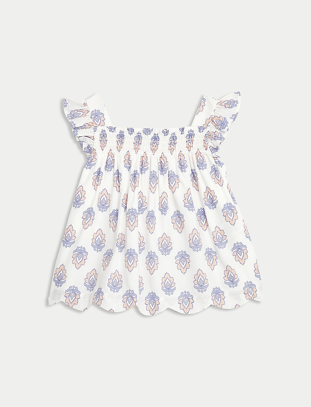 2pc Pure Cotton Floral Outfit (0-3 Yrs)