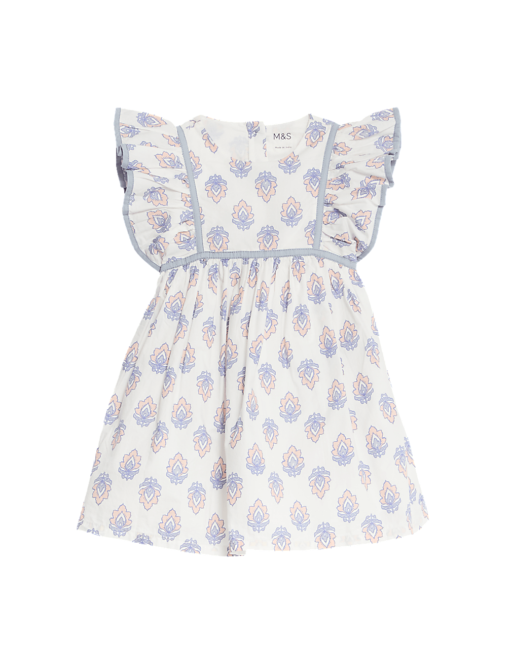 Pure Cotton Printed Dress (0-3 Yrs)