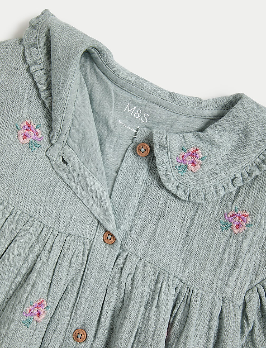 2pc Cotton Rich Dress and Tights Outfit (0-3 Yrs)