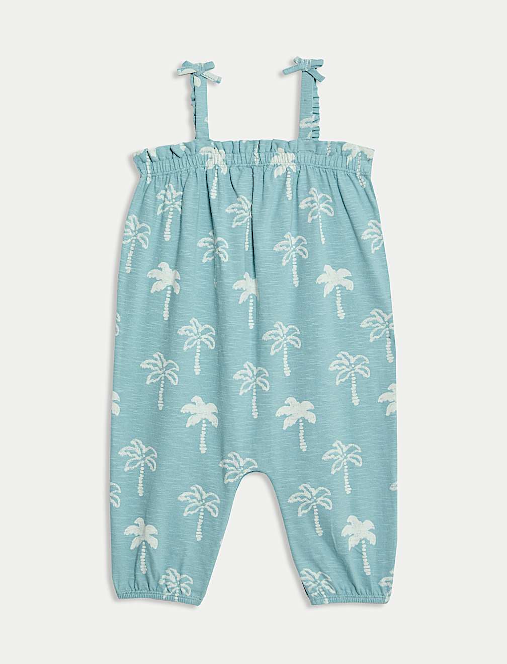 Pure Cotton Palm Romper (0-3 Yrs)