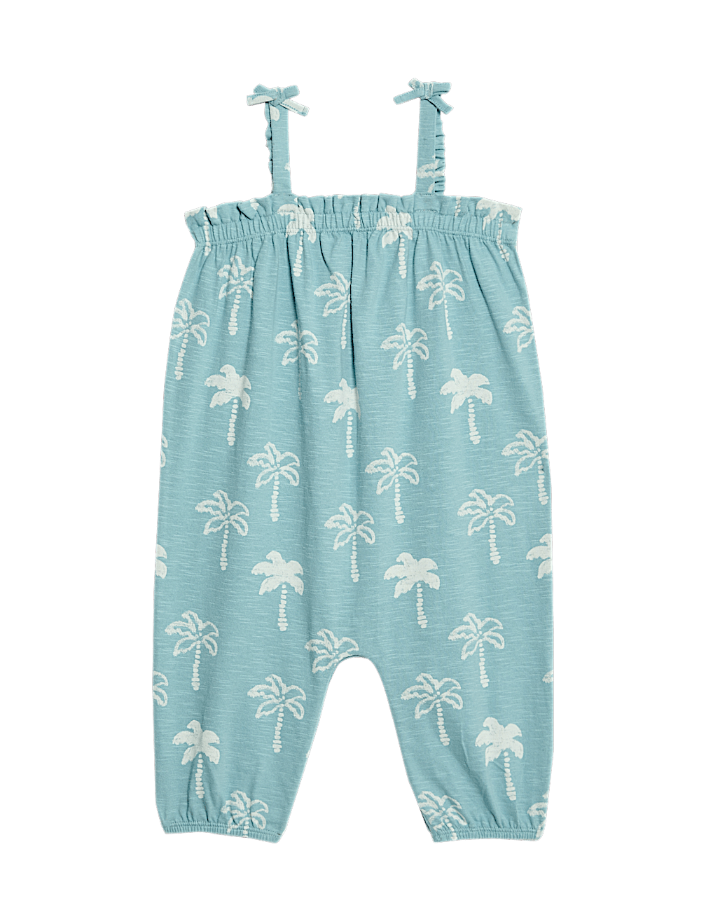 Pure Cotton Palm Romper (0-3 Yrs)
