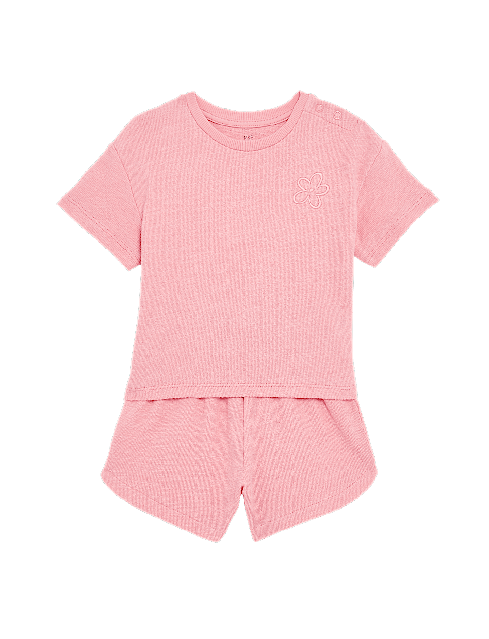 2pc Pure Cotton T-Shirt & Shorts Outfit (0-3 Yrs)