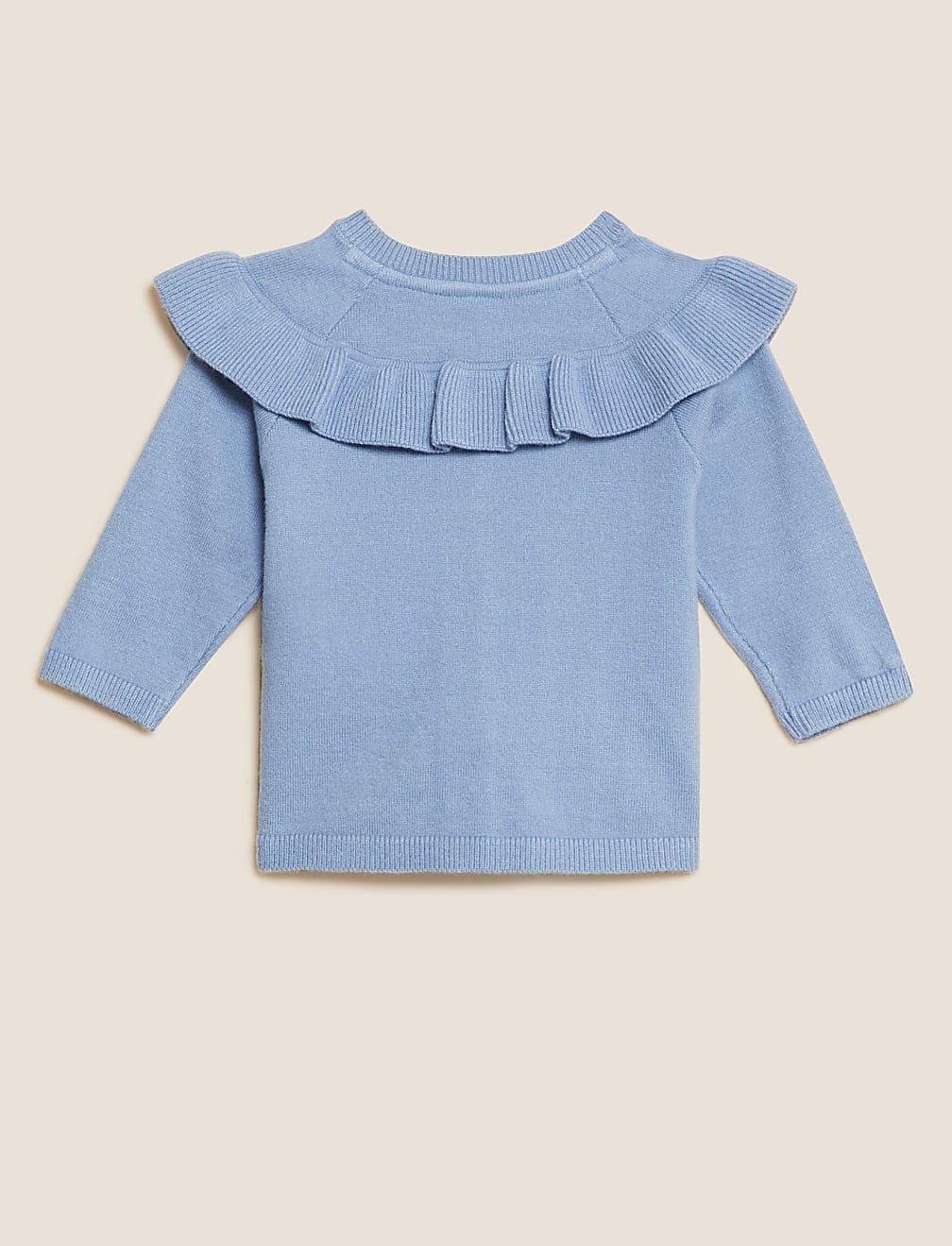 Frill Collar Cardigan (0-3 Yrs)
