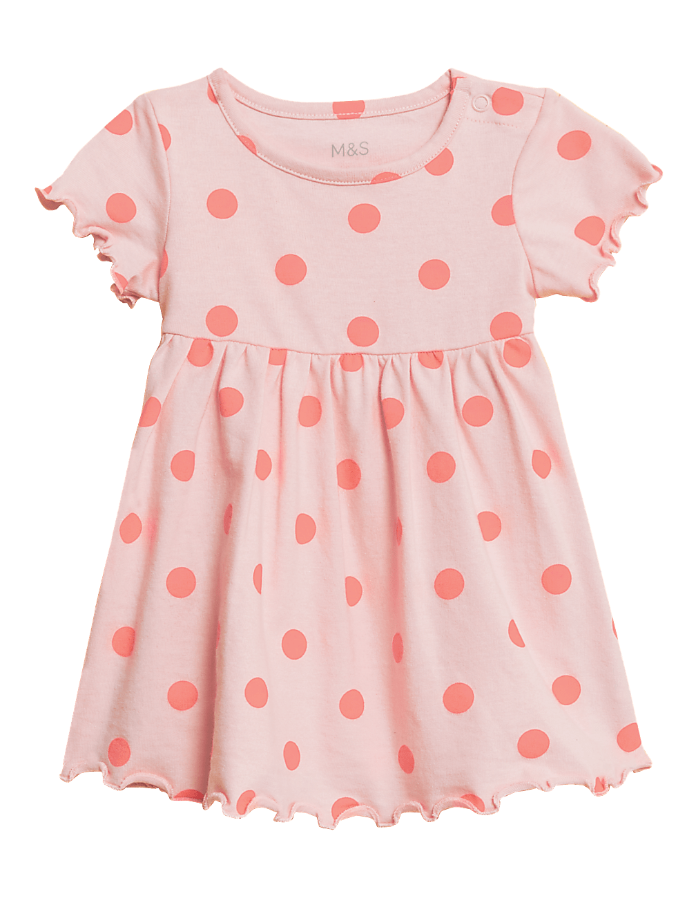 Pure Cotton Spot Dress