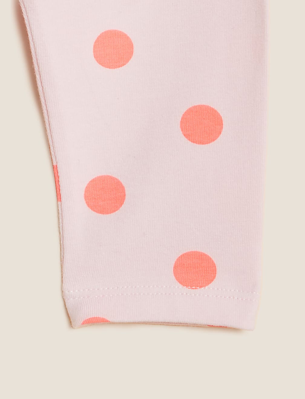 Cotton Rich Polka Dot Leggings