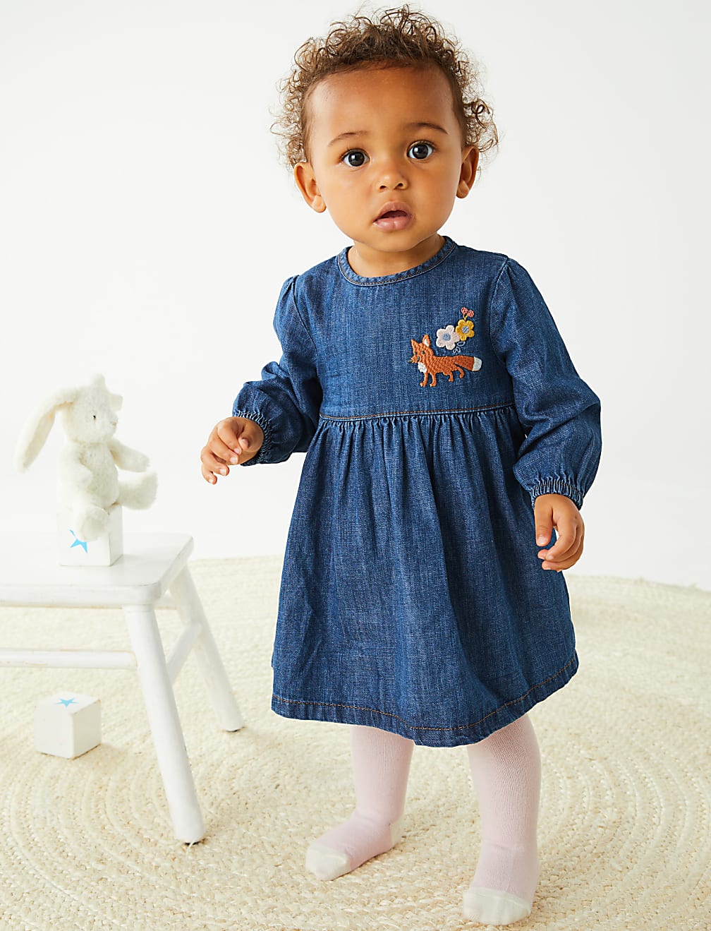 2pc Cotton Rich Embroidered Outfit