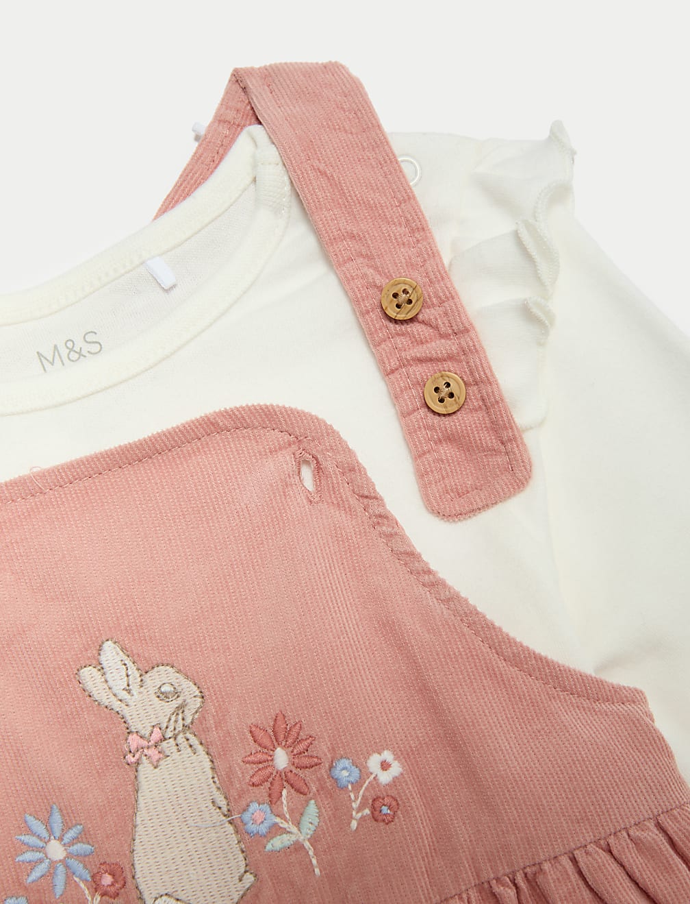 3pc Pure Cotton Peter Rabbit™ Outfit (0-3 Yrs)
