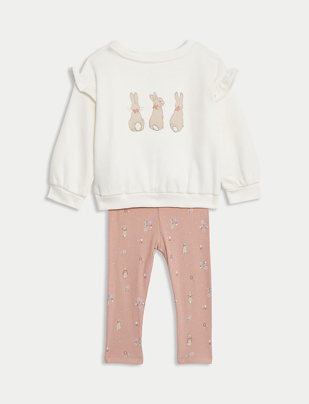 Cotton 2pc Peter Rabbit&trade; Sweat Outfit (0-3 Yrs)