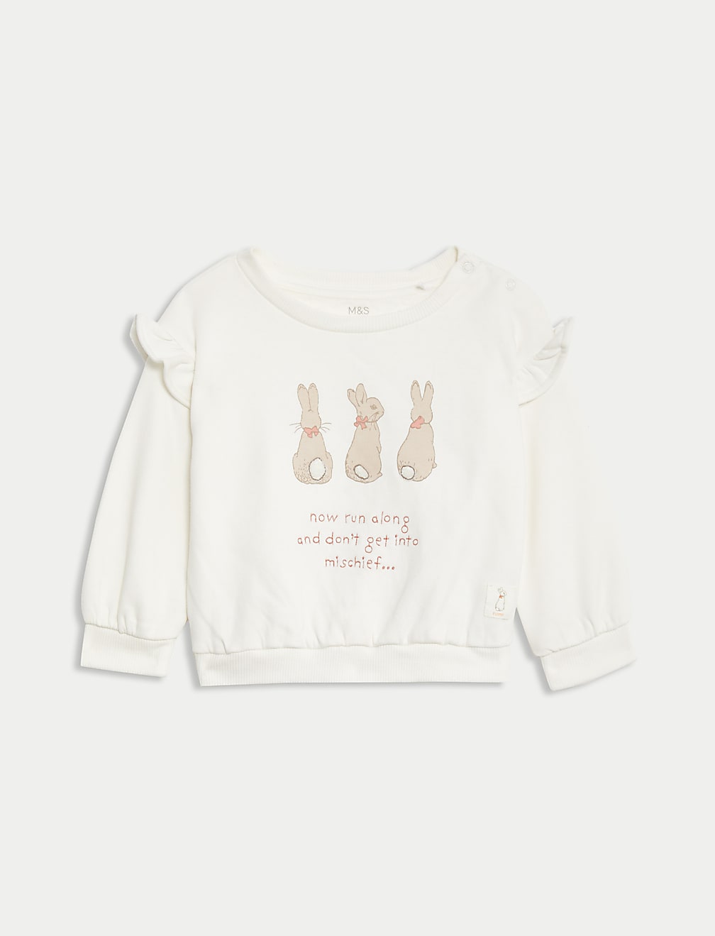 Cotton 2pc Peter Rabbit&trade; Sweat Outfit (0-3 Yrs)